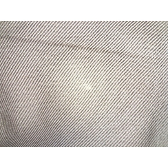 L.L. Bean Men’s Dress Pants 40x28 Tan Relaxed Fit 100% Polyester Pleated Front - Picture 15 of 16